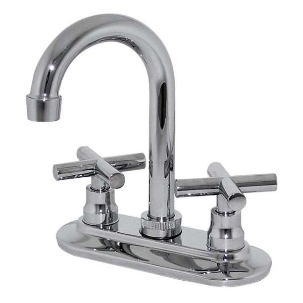 Mezcladora para Bar o Lavabo 4 pulgadas acabado en Cromo 24CC